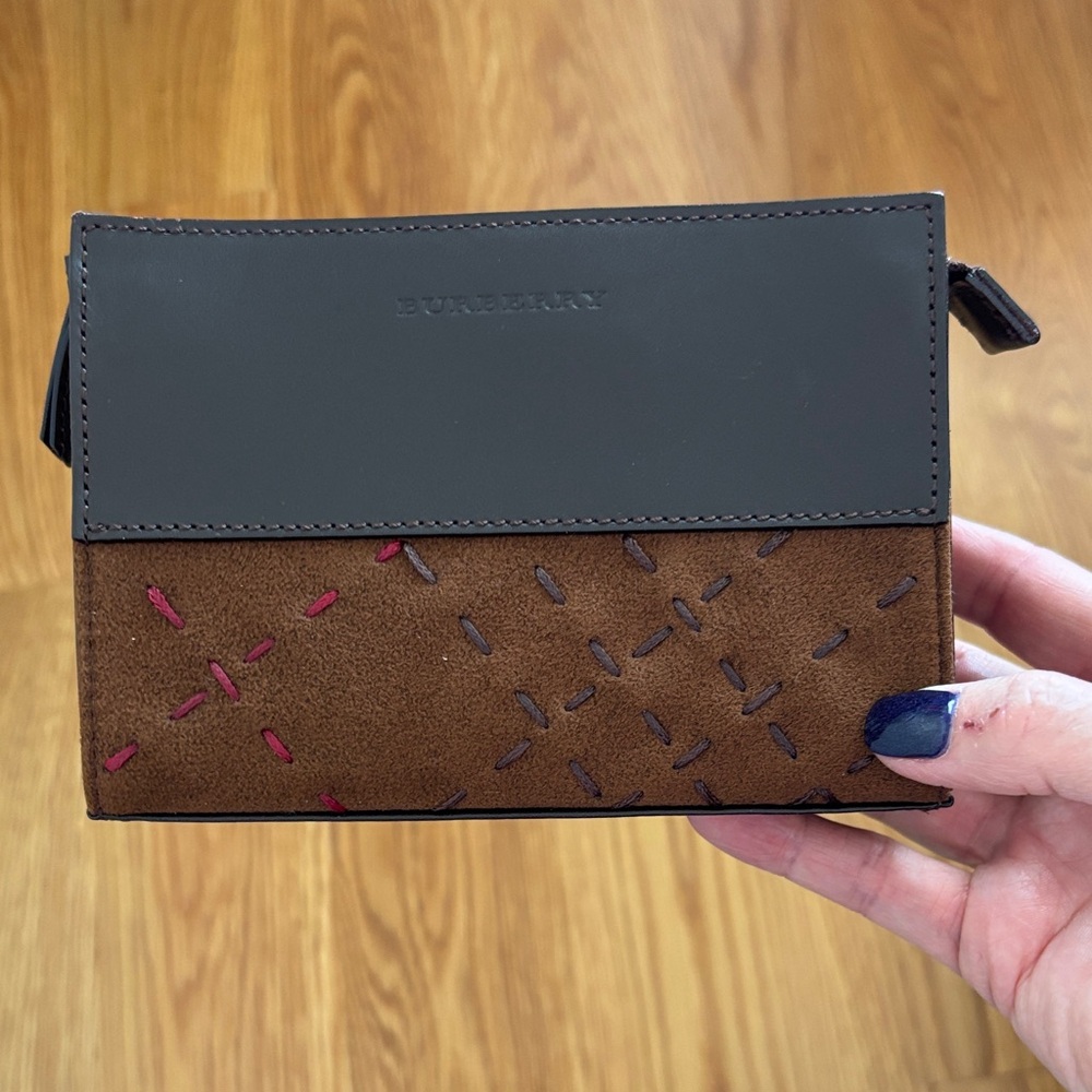 Burberry London Stitch Box Pouch